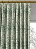 Morris & Co. Willow Boughs Minor Made to Measure Curtains or Roman Blind, Forest/Biscuit