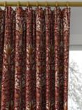 Morris & Co. Snakeshead Made to Measure Curtains or Roman Blind, Claret/Gold