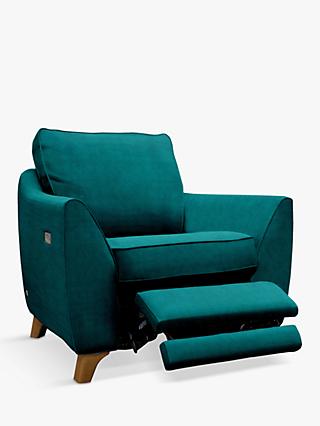 The Sixty Eight Range, G Plan Vintage The Sixty Eight Armchair with Footrest Mechanism, Plush Mallard
