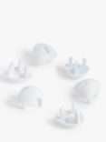 John Lewis ANYDAY Baby Proofing Socket Covers, Pack of 6, White
