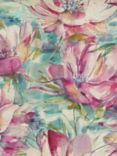 Voyage Dusky Blooms Made to Measure Curtains or Roman Blind, Sweetpea