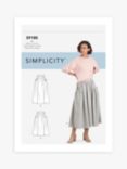 Simplicity Misses' Skirt Pant Sewing Pattern, S9180