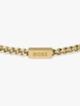 BOSS Men's Curb Chain Bracelet, Gold