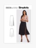 Simplicity Misses' Wrap Skirt Sewing Pattern, S9238