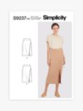 Simplicity Misses' Asymmetrical Slim Skirt Sewing Pattern, S9237