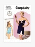 Simplicity Misses' Lace-Trimmed Lingerie Sewing Pattern, S9285