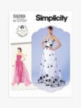 Simplicity Strapless Dress Sewing Pattern S9289