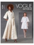 Vogue Misses' Button Front Dress Sewing Pattern V1783