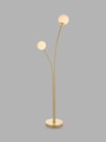 Bay Lighting Lindo Floor Lamp, Satin Gold