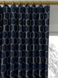 Designers Guild Manipur Made to Measure Curtains or Roman Blind, Midnight