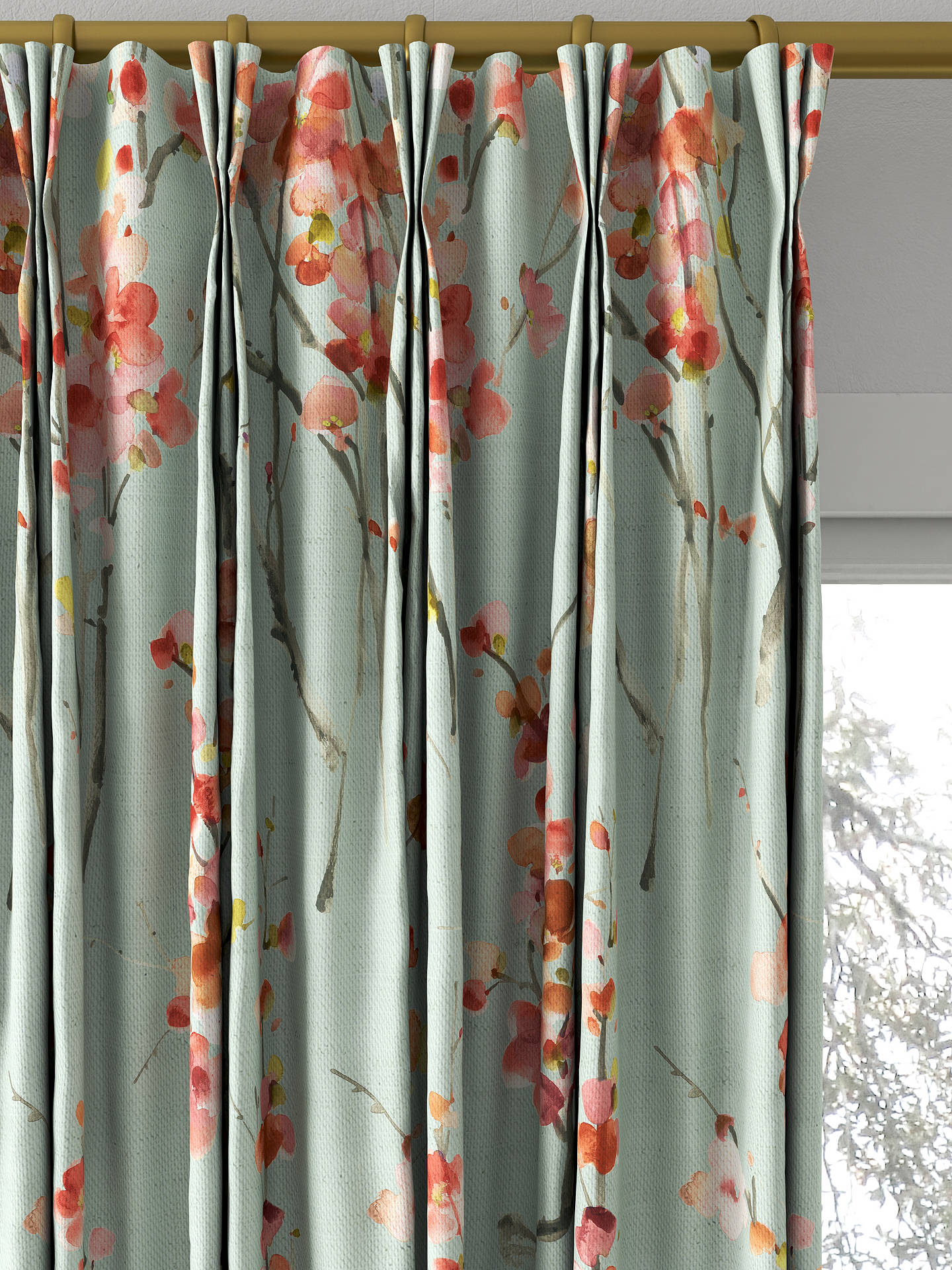 Voyage Seville Made to Measure Curtains, Russet