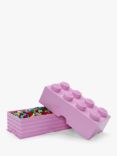 LEGO 40041733 8 Stud Storage Brick, Pink
