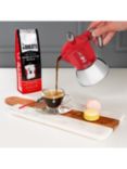 Bialetti 4 Cup Moka Induction Hob Espresso Coffee Maker, 180ml, Red