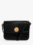 Jasper Conran London Alexis Croc Leather Cross Body Bag