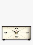 Newgate Clocks Thunderbird Analogue Mantel Clock, Black