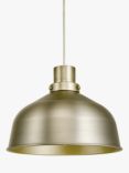 John Lewis Industrial Dome Easy-to-Fit Ceiling Shade