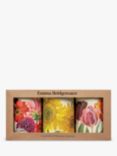 Emma Bridgewater Floral Print Kitchen Caddy Storage Jars, Set of 3, Cream/Multi