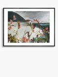 Louise Body - 'Dark and Light' Floral Framed Print & Mount, 50 x 70cm, Grey/Multi