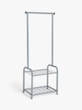 John Lewis Slim Clothes Rail, Grey