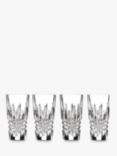 Waterford Crystal Cut Glass Lismore Diamond Shot Glasses, Set of 4