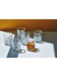 Waterford Crystal Lismore Connoisseur Heritage Double Old Fashioned Tumblers, Set of 6, 320ml, Clear
