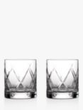 Waterford Crystal Cut Glass Olann Tumblers, Set of 2, 340ml, Clear