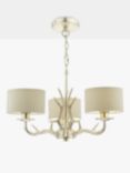 Laura Ashley Mulroy 3 Arm Chandelier Ceiling Light, Champagne