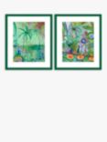 Grace Green - Framed Print & Mount, 63.5 x 53.5cm, Green