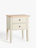 John Lewis St Ives 2 Drawer Bedside Table