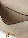 Mulberry Lily Heavy Grain Leather Shoulder Bag, Chalk