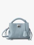 Mulberry Small Iris Crinkled Leather Shoulder Bag, Cloud
