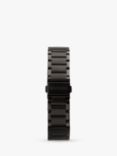 Sekonda Men's Date Bracelet Strap Watch, Gunmetal Grey/Black 1934.27