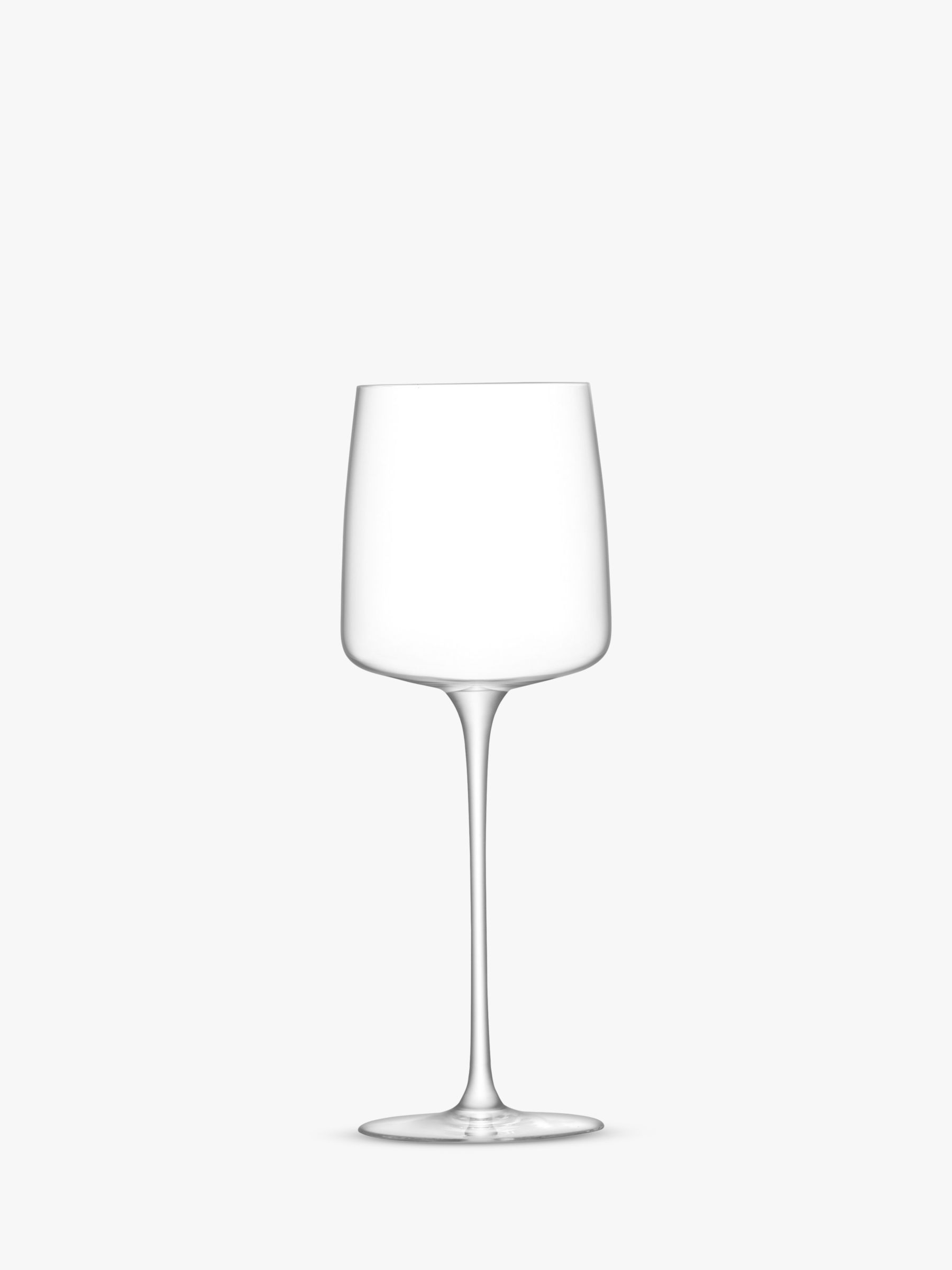 LSA International Metropolitan White Wine Glass, Set of 4, 350ml, Clear