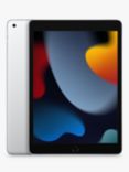 2021 Apple iPad, 10.2", A13 Bionic Processor, iPadOS, Wi-Fi & Cellular, 256GB, Silver