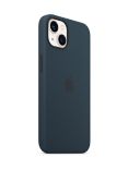 Apple Silicone Case with MagSafe for iPhone 13, Abyss Blue