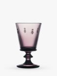 La Rochère Abeille Bee Stemmed Wine Glass, Set of 6, 240ml, Purple