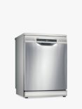 Bosch Series 6 SMS6TCi00E Freestanding Dishwasher, Stainless Steel
