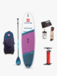 Red Paddle Co 10’6" Ride Inflatable Stand Up Paddle Board Package, Purple