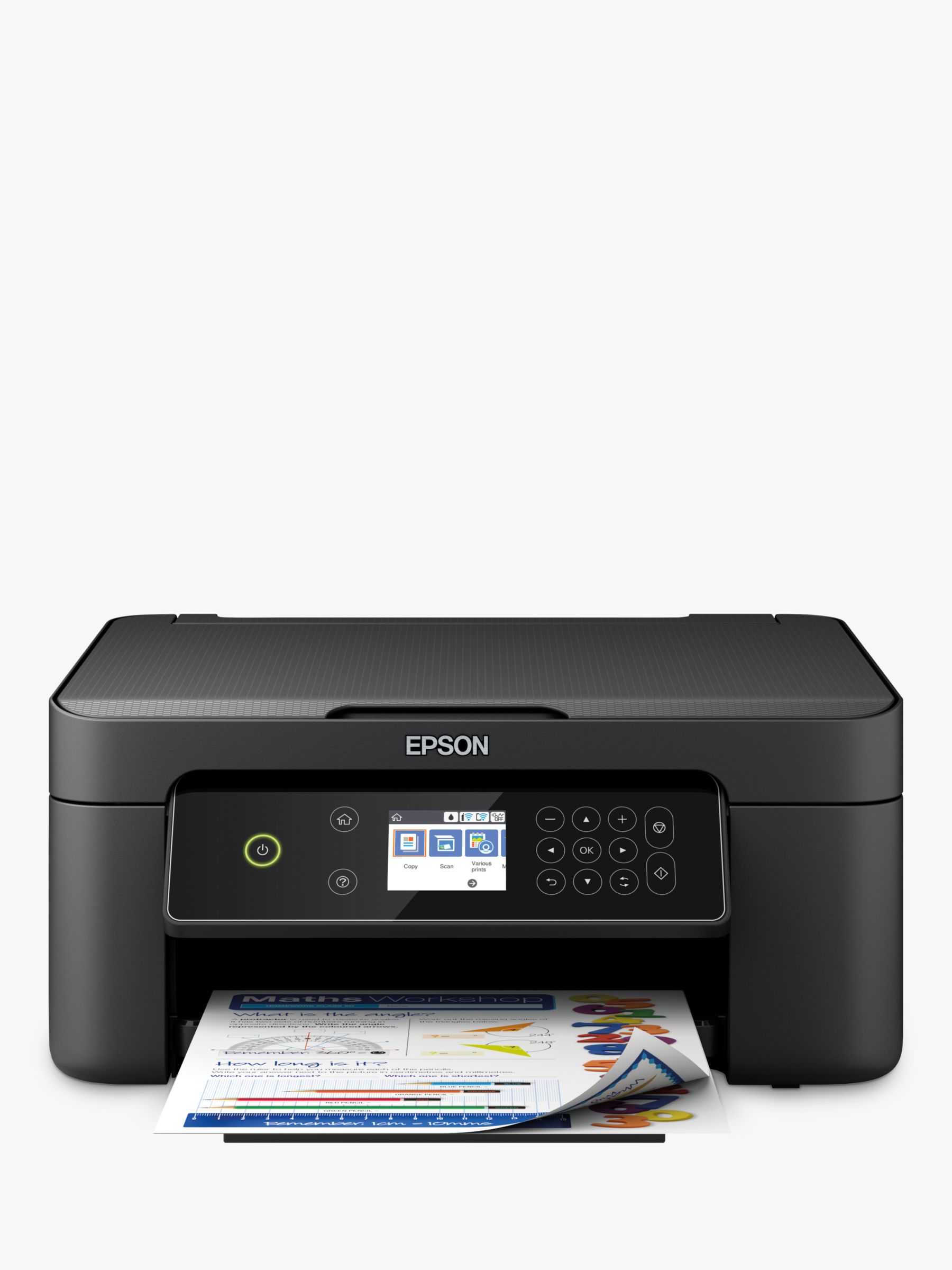 Epson Expression Home XP-4150 Wi-Fi Three-in-One Printer, Black