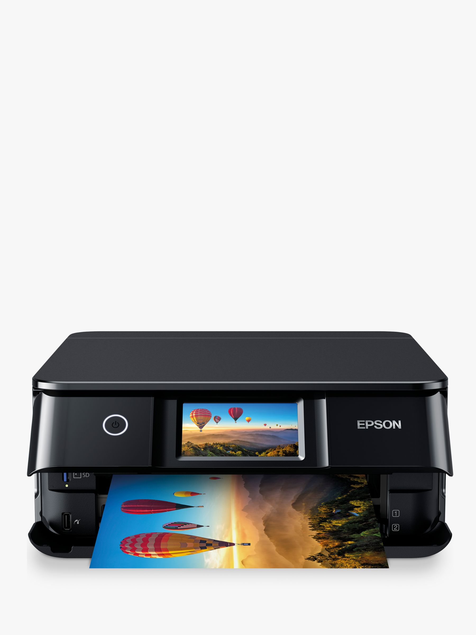 Bij naam reservering noodzaak Epson Expression Photo XP-8700 Wi-Fi Three-in-One Printer, Black