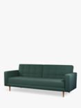 John Lewis ANYDAY Quilted Large 3 Seater Sofa Bed, Dark Leg