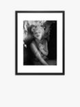 'Marilyn Monroe at Home' Framed Print & Mount, 55.5 x 45.5cm, Black/White