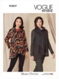 Vogue Misses' Asymmetric Jacket Sewing Pattern V1817