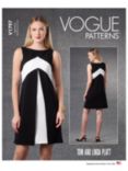 Vogue Misses' Layered Mini Dress Sewing Pattern V1797