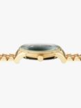 Vivienne Westwood Women's The Wallace Swarovski Crystal Bracelet Strap Watch, Gold/Green VV208GDGD