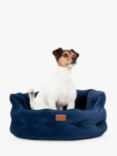 Joules Chesterfield Pet Bed, Navy