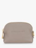 Longchamp Le Foulonné Leather Coin Purse, Turtledove