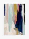 PI Studio - 'Sombre' Abstract Canvas Print, 90 x 60cm, Blue/Multi