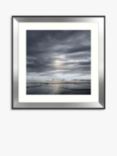 William Vanscoy - 'Somewhere Waiting' Embellished Framed Print & Mount, 80.5 x 80.5cm, Grey