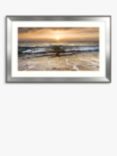 Mike Shepherd - 'Setting Sun' Framed Print & Mount, 71.5 x 110.5cm, Yellow/Multi